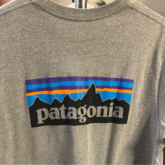 Men’s Patagonia grey tee | size L - Picture 2 of 2